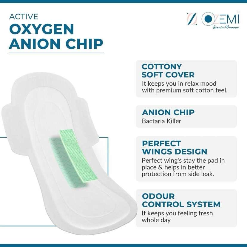 Wisly XXL-12 Active Pack | Organic Rash-Free Sanitary Pads for Women | Her Superpower Days