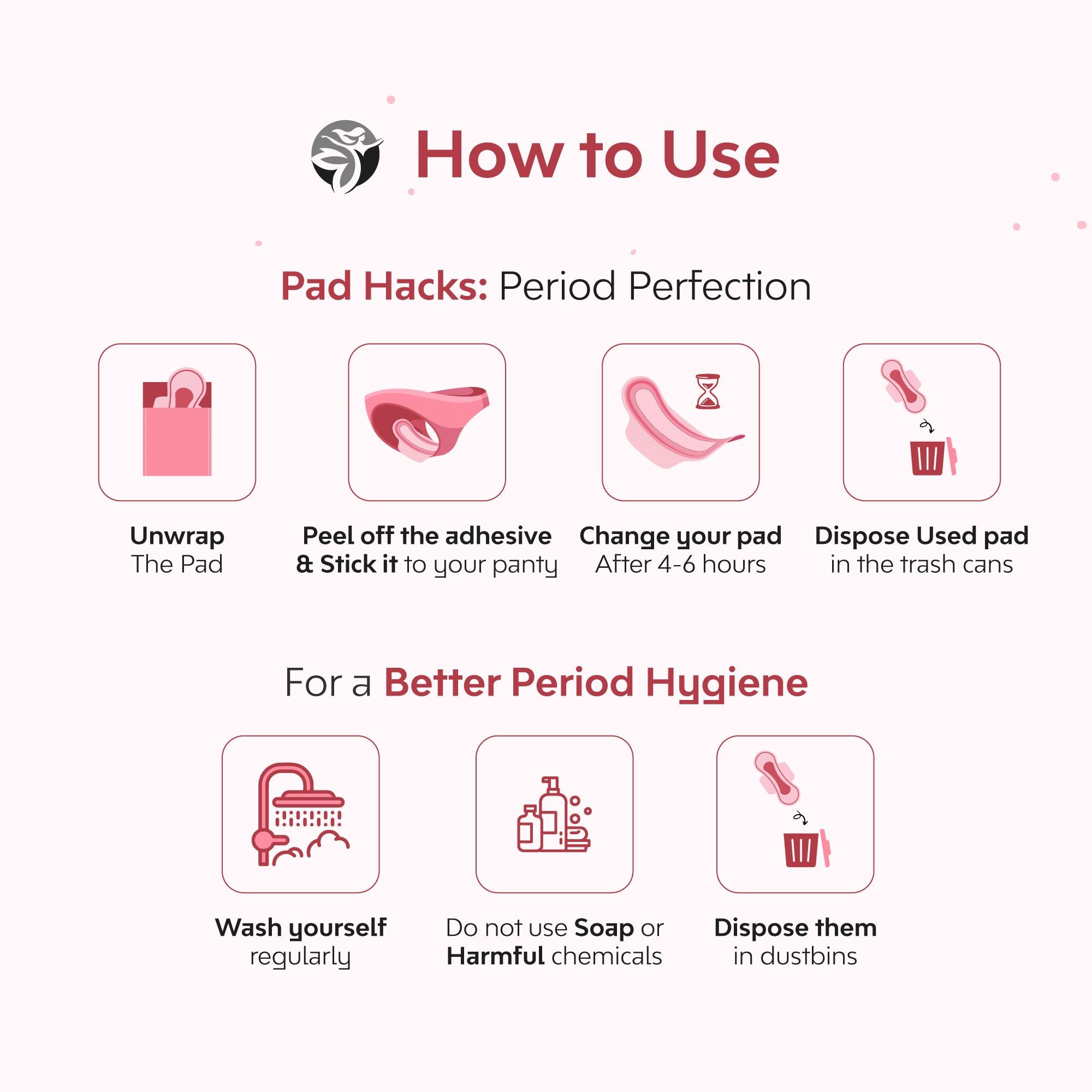 Wisly XXL-20 Comfort Pack| Organic Rash-Free Sanitary Pads for Women | Her Superpower Days